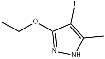 3-Ethoxy-4-iodo-5-methyl-1H-pyrazole Structure