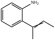 (E)-2-(But-2-en-2-yl)aniline Structure