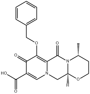 Methyl 3-(benzyloxy)-5-((2,4-difluorobenzyl)carbamoyl)-1-(2,2-dimethoxyethyl)-4-oxo-1,4-dihydropyridine-2-carboxylate 구조식 이미지