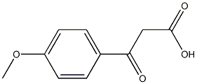 3-(4-methoxyphenyl)-3-oxopropanoic acid Structure