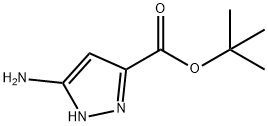 tert-butyl 5-amino-1H-pyrazole-3-carboxylate Structure