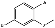 2,5-Dibromothioanisole Structure