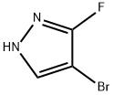 4-bromo-3-fluoro-1H-pyrazole 구조식 이미지