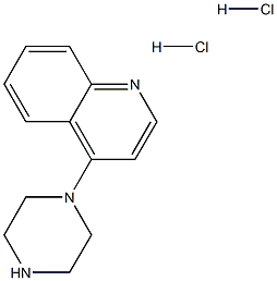 4-Piperazin-1-yl-quinoline dihydrochloride Structure