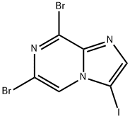 6,8-Dibromo-3-iodo-imidazo[1,2-a]pyrazine Structure