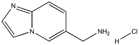 C-Imidazo[1,2-a]pyridin-6-yl-methylamine hydrochloride Structure