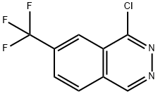 1-chloro-7-(trifluoromethyl)phthalazine Structure