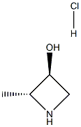 trans-2-methylazetidin-3-ol hydrochloride Structure