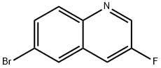 6-bromo-3-fluoroquinoline Structure