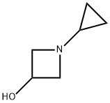 1-cyclopropylazetidin-3-ol 구조식 이미지