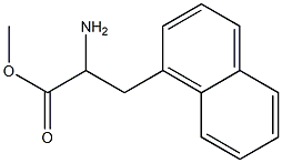 METHYL 2-AMINO-3-(NAPHTHALEN-1-YL)PROPANOATE Structure
