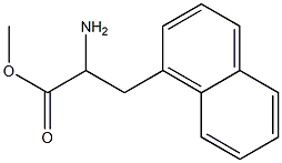 METHYL 2-AMINO-3-(NAPHTHALEN-1-YL)PROPANOATE 구조식 이미지