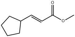 Methyl (2E)-3-Cyclopentylprop-2-Enoate Structure