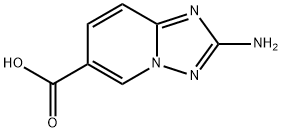 2-Amino-[1,2,4]triazolo[1,5-a]pyridine-6-carboxylic acid Structure