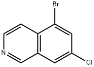 5-bromo-7-chloroisoquinoline Structure