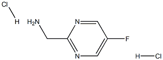 C-(5-Fluoro-pyrimidin-2-yl)-methylamine dihydrochloride 구조식 이미지