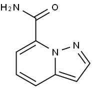 Pyrazolo[1,5-a]pyridine-7-carboxylic acid amide 구조식 이미지