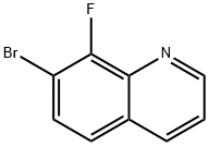 7-bromo-8-fluoroquinoline 구조식 이미지