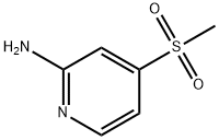 4-(Methylsulfonyl)pyridin-2-amine Structure