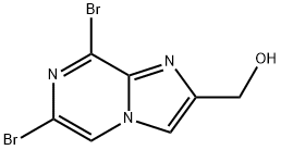 (6,8-Dibromo-imidazo[1,2-a]pyrazin-2-yl)-methanol 구조식 이미지