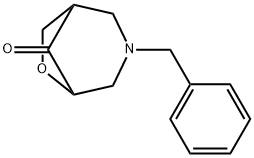 3-benzyl-6-oxa-3-azabicyclo[3.2.1]octan-8-one 구조식 이미지