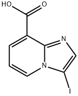 3-Iodo-imidazo[1,2-a]pyridine-8-carboxylic acid Structure