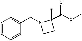 methyl (2S)-1-benzyl-2-methylazetidine-2-carboxylate Structure