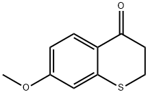 2,3-DIHYDRO-7-METHOXY-4H-1-BENZOTHIOPYRAN-4-ONE Structure