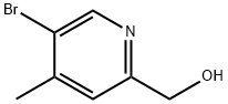 (5-Bromo-4-methylpyridin-2-yl)methanol Structure
