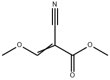 Methyl Methoxymethylenecyanoacetate 구조식 이미지