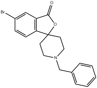 1'-Benzyl-5-bromo-3H-spiro[isobenzofuran-1,4'-piperidin]-3-one 구조식 이미지