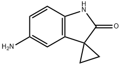 5'-amino-1',2'-dihydrospiro[cyclopropane-1,3'-indole]-2'-one Structure