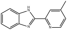 4-Methyl-2-(2-benzimidazolyl)pyridine 구조식 이미지