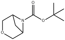 tert-butyl 3-oxa-6-aza-bicyclo[3.1.1]heptane-6-carboxylate Structure