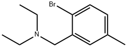 N,N-Diethyl-2-bromo-5-methylbenzylamine Structure