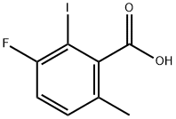 3-fluoro-2-iodo-6-methylbenzoic acid 구조식 이미지