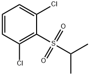 1,3-Dichloro-2-(Isopropylsulfonyl)Benzene Structure