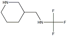 1,1,1-trifluoro-N-(piperidin-3-ylmethyl)methanamine Structure