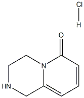 3,4-dihydro-1H-pyrido[1,2-a]pyrazin-6(2H)-one hydrochloride Structure