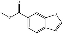 Benzo[b]thiophene-6-carboxylic acid, methyl ester 구조식 이미지