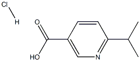 6-Isopropylnicotinic acid hydrochloride 구조식 이미지