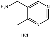 C-(4-Methyl-pyrimidin-5-yl)-methylamine hydrochloride Structure