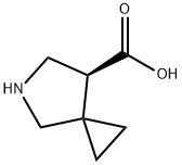 (S)-5-Aza-spiro[2.4]heptane-7-carboxylic acid Structure