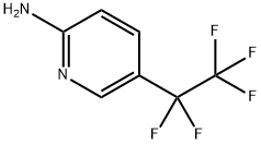 5-(PENTAFLUOROETHYL)PYRIDIN-2-AMINE Structure