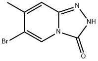 6-bromo-7-methyl-[1,2,4]triazolo[4,3-a]pyridin-3(2H)-one Structure