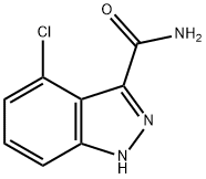 4-chloro-1H-indazole-3-carboxamide Structure