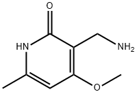 3-(AMINOMETHYL)-4-METHOXY-6-METHYLPYRIDIN-2-OL Structure