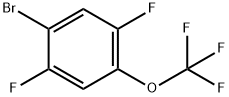 1-Bromo-2,5-difluoro-4-(trifluoromethoxy)benzene Structure