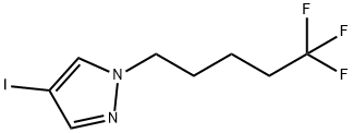 4-iodo-1-(5,5,5-trifluoropentyl)-1H-pyrazole Structure