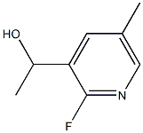 1-(2-Fluoro-5-methylpyridin-3-yl)ethan-1-ol 구조식 이미지